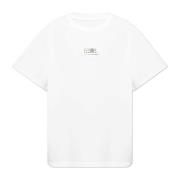 MM6 Maison Margiela Oversize T-shirt White, Herr