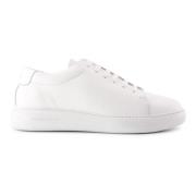 National Standard Handgjorda Vita Monokroma Sneakers White, Herr