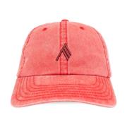 The Attico Baseball Cap Red, Dam