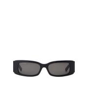 Balenciaga Svarta Acetat Solglasögon Black, Unisex