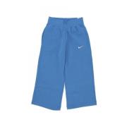 Nike Phoenix Fleece Sweatpants för kvinnor Blue, Dam