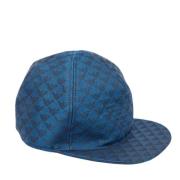 Armani Pre-owned Pre-owned Canvas hattar-och-kepsar Blue, Herr