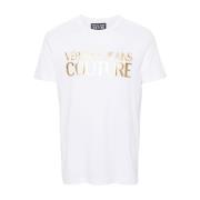 Versace Jeans Couture Designer T-shirts och Polos White, Herr