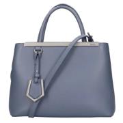 Fendi Vintage Pre-owned Laeder fendi-vskor Blue, Dam