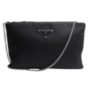 Prada Vintage Pre-owned Tyg prada-vskor Black, Dam