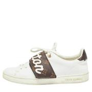 Louis Vuitton Vintage Pre-owned Canvas sneakers White, Dam