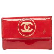 Chanel Vintage Pre-owned Laeder plnbcker Red, Dam