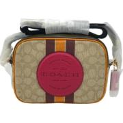 Coach Pre-owned Pre-owned Canvas axelremsvskor Multicolor, Dam