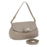 Chloé Pre-owned Pre-owned Laeder axelremsvskor Beige, Dam