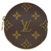 Louis Vuitton Vintage Pre-owned Laeder kuvertvskor Brown, Dam