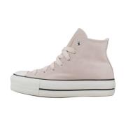 Converse Höjda High Top Sneakers Pink, Dam