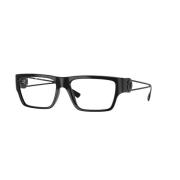 Versace Stilfull Svart Ramglasögon Black, Unisex