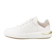 Geox Snygga Sneakers för Kvinnor White, Dam