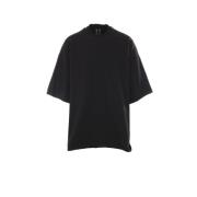 Rick Owens Svart Oversize T-shirt och Polo Black, Herr