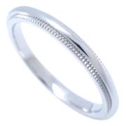 Tiffany & Co. Pre-owned Pre-owned Platina ringar Gray, Unisex