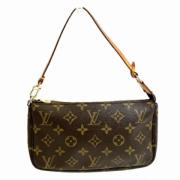 Louis Vuitton Vintage Pre-owned Canvas kuvertvskor Brown, Dam