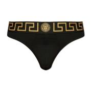 Versace Bomullstrosor med string Black, Herr