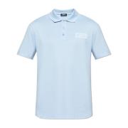 Versace Polo med logotyp Blue, Herr