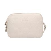 Liu Jo Elegant Axelväska i Champagne Ivory Beige, Dam