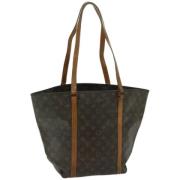 Louis Vuitton Vintage Pre-owned Canvas louis-vuitton-vskor Brown, Dam