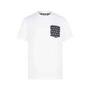 MC2 Saint Barth Casual T-shirt för män White, Herr