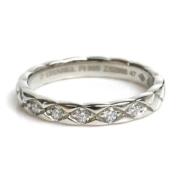 Chanel Vintage Pre-owned Platina ringar Gray, Dam