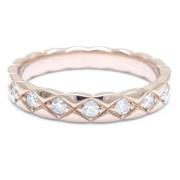 Chanel Vintage Pre-owned Roseguld ringar Pink, Dam