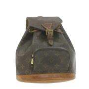 Louis Vuitton Vintage Pre-owned Canvas ryggsckar Brown, Dam