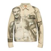 Diesel Denimjacka `Pr-D-Barcy-Tof1` Beige, Herr