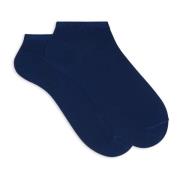 GALLO Herr Bomull Ankelsockar Enfärgade Blue, Herr