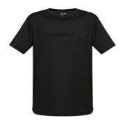 Giorgio Armani T-shirt med logotyp Black, Herr