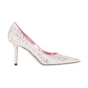 Jimmy Choo Rosa Klack Sandaler Pink, Dam