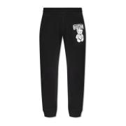 Moschino Sweatpants Black, Herr