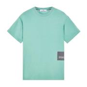 Stone Island Casual T-shirt för män Green, Herr