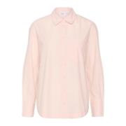 Saint Tropez Findresz Skjortblus Sepia Rose Pink, Dam