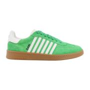 Dsquared2 Mocka Läderband Sneakers Green, Herr