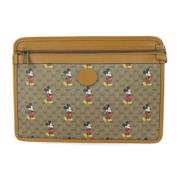 Gucci Vintage Pre-owned Canvas gucci-vskor Beige, Dam