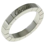 Cartier Vintage Pre-owned Vitt guld ringar Gray, Dam