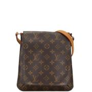 Louis Vuitton Vintage Pre-owned Canvas louis-vuitton-vskor Brown, Dam