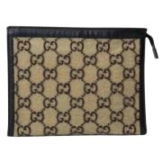 Gucci Vintage Pre-owned Tyg gucci-vskor Beige, Dam