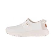 Hey Dude Lättvikts Mesh Sneaker White, Herr