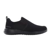 Lumberjack Beqväm läder slip-on skor Black, Herr