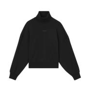 Calvin Klein Oversized Hög Hals Tröja Black, Dam