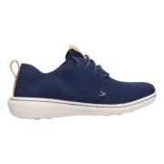 Clarks Modern Andningsbar Sneaker Blue, Herr