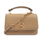 Michael Kors Axelväska 'Delancey' Beige, Dam