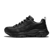 Skechers Sportig Promenadsko Black, Dam