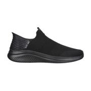 Skechers Bekväma Slip-ons Black, Herr