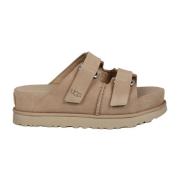 UGG Goldenstar Hi Slide Sandal Beige, Dam