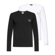 Versace Tvåpack T-shirts Black, Herr