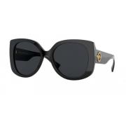 Versace Stiliga solglasögon Gb1/87 Black, Dam